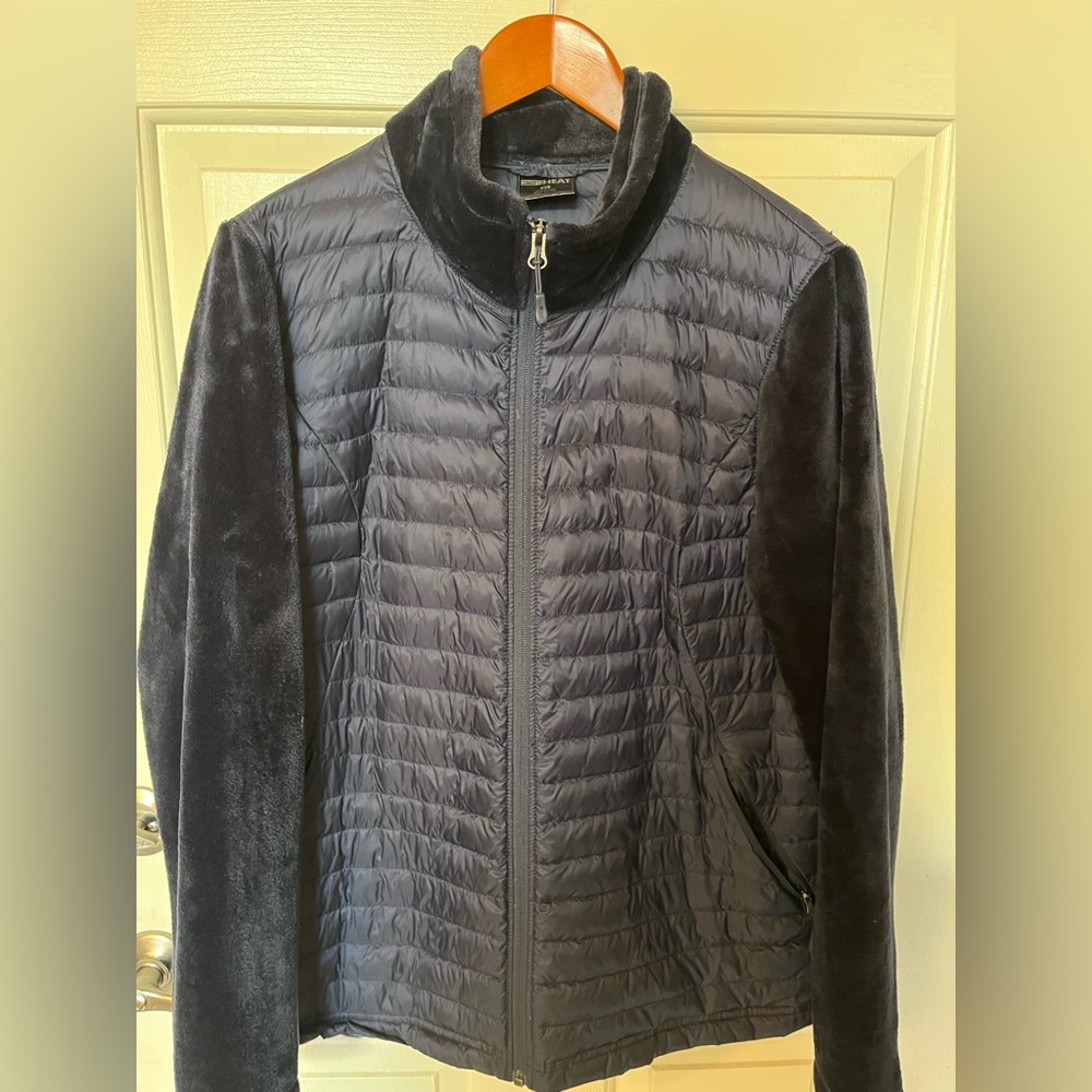 Women's Light Puffer w/fleece Sleeves